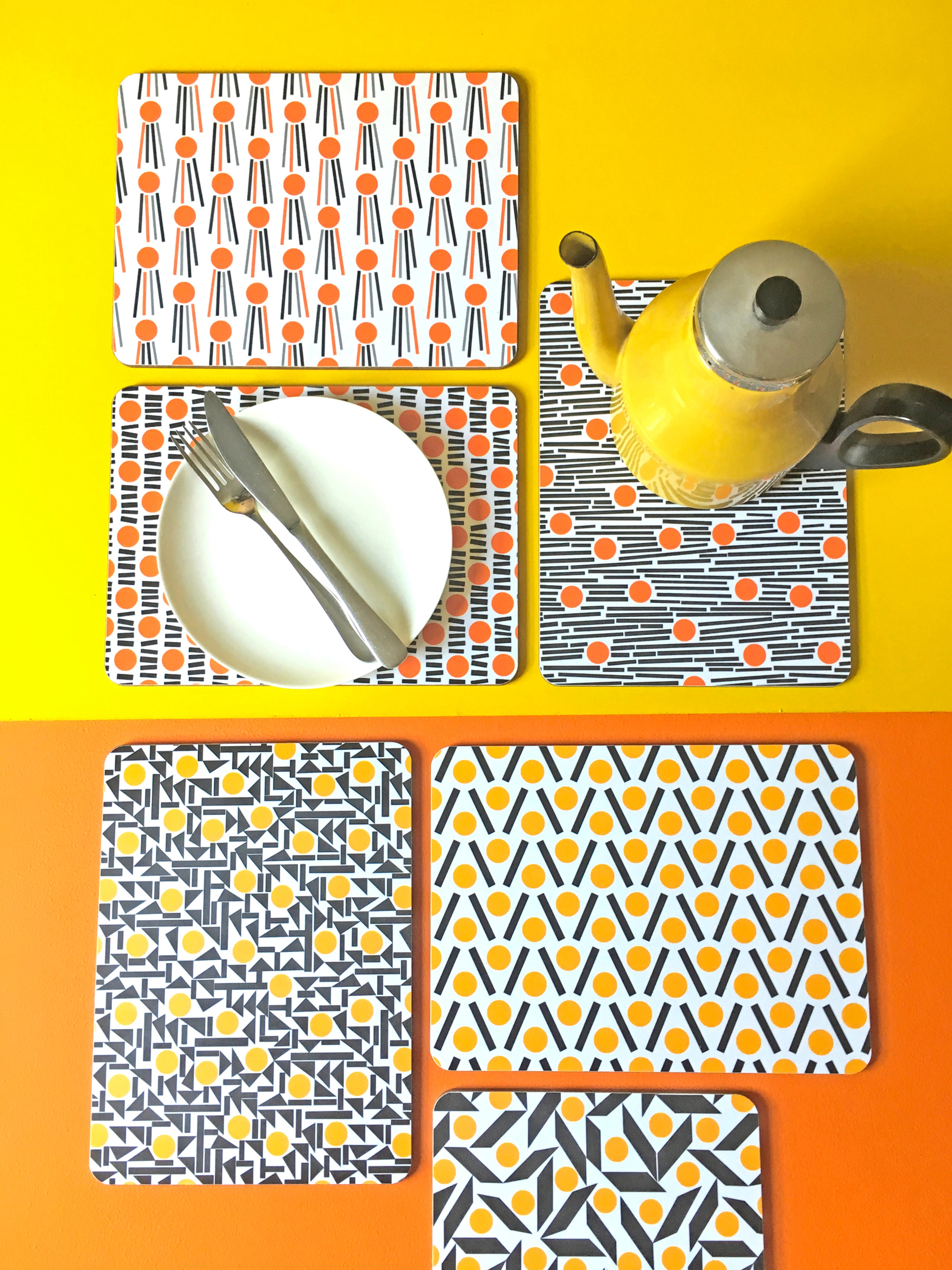 Set of 4 extra large placemats!