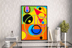 Load image into Gallery viewer, Colour Rush A3 wall art print
